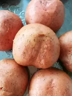 Make Red peaches step 8