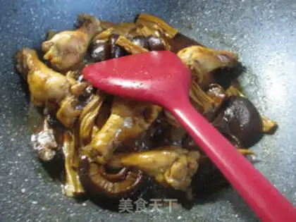 Make Frozen mushrooms and chicken wings step 7