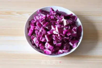 Make Double-coloured buns step 1