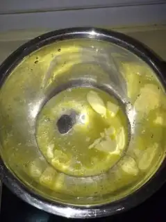 Make Japanese beans box cake step 2