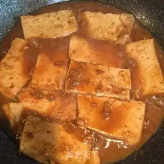 Make Bean petals, tofu step 4