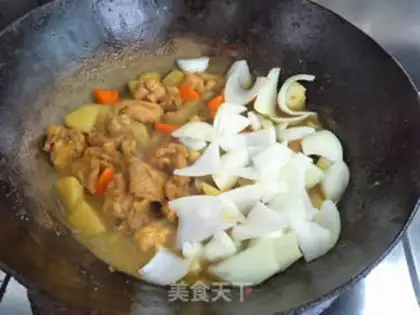 Make Curry chicken step 12