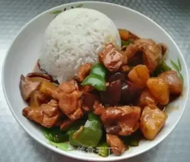 Make Chicken rice step 10
