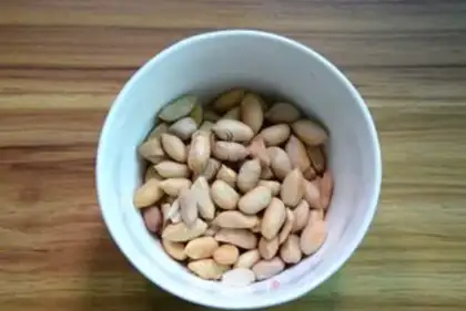 Make Twin pepper peanut beans step 3