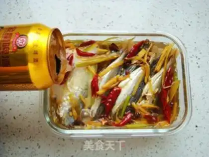 Make Beer and steamed fish step 2