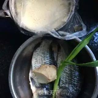 Make Bean mackerel step 0