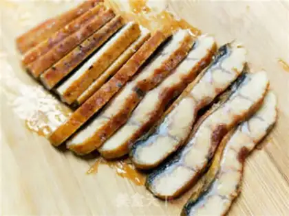 Make The eels are cold noodles step 6