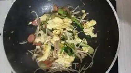 Make Fried noodles step 5
