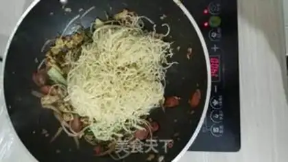 Make Fried noodles step 7