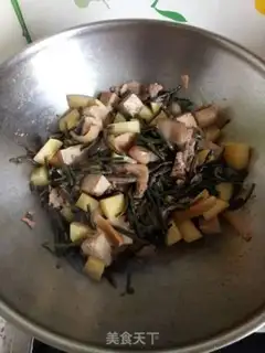 Make Potato with beans step 2