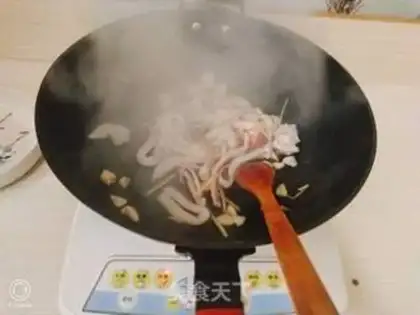 Make Garlic fire step 7
