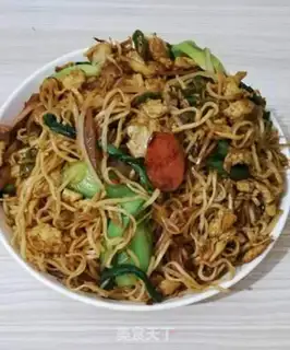 Make Fried noodles step 10