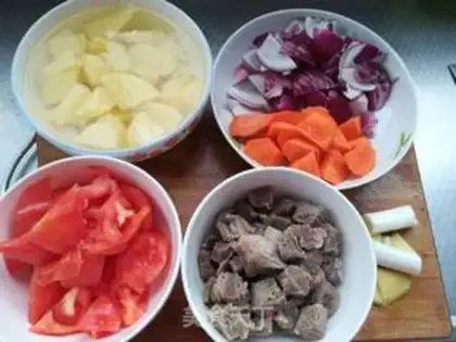 Make Potato beef step 2