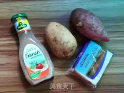 Make Cheese and silver potatoes step 0
