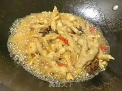 Make A beer with chicken claws step 4