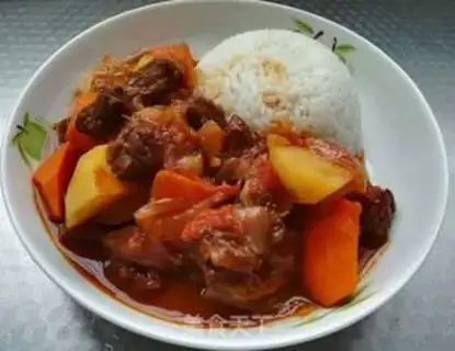 Make Potato beef step 8