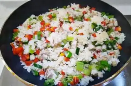 Make Carrot meat for rice step 12