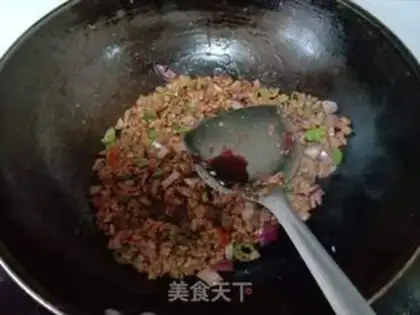 Make Pepper onion fried meat step 6