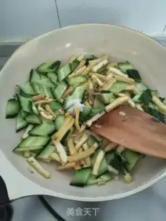 Make Tofu-dried cucumber step 6