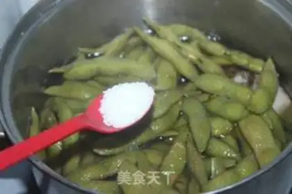 Make Salt-water peas step 4