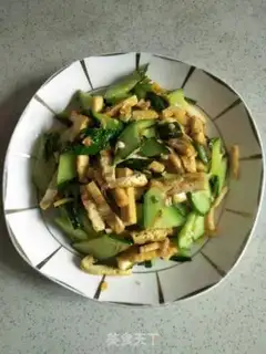 Make Tofu-dried cucumber step 7