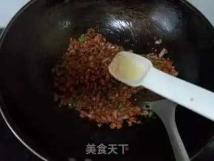 Make Pepper onion fried meat step 9