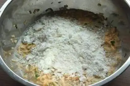 Make Red potato eggcake step 3