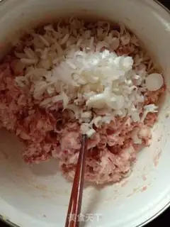 Make Pork dumplings step 2