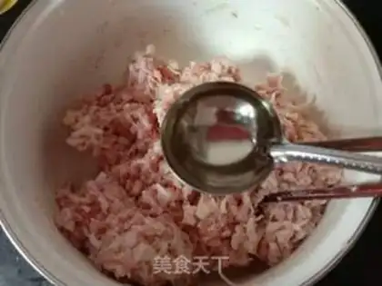 Make Pork dumplings step 3