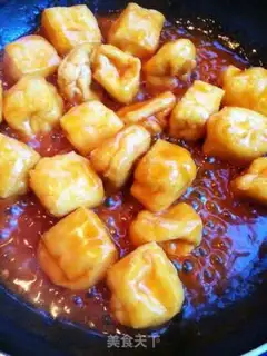 Make Tomato sauce, tofu step 5