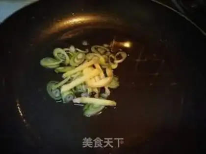 Make Garlic fried meat step 2