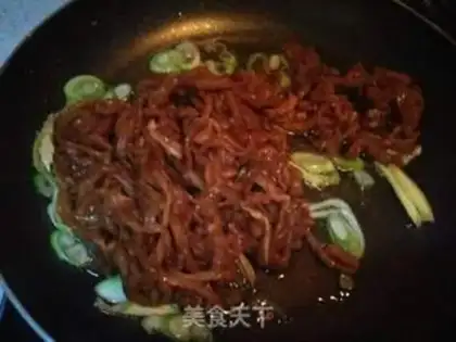 Make Garlic fried meat step 3