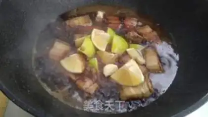 Make Homemade lemon and red meat step 12