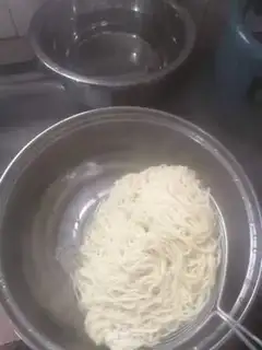 Make Hot chicken noodles step 6