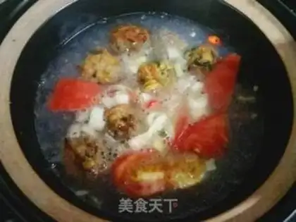 Make Shrimp skinball soup step 5