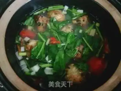 Make Shrimp skinball soup step 6