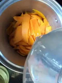 Make Honey mango juice step 2