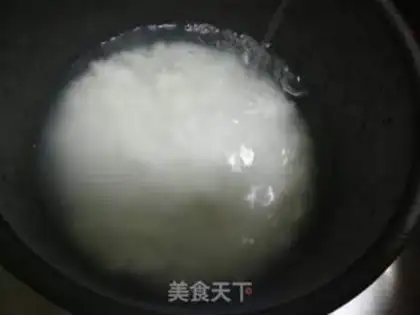 Make The green rice step 0