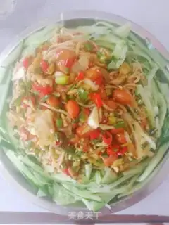 Make Hot chicken noodles step 15