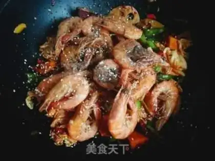 Make Spicy boiled shrimp step 12