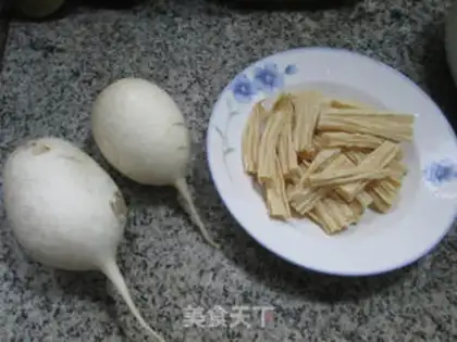 Make A radish step 0
