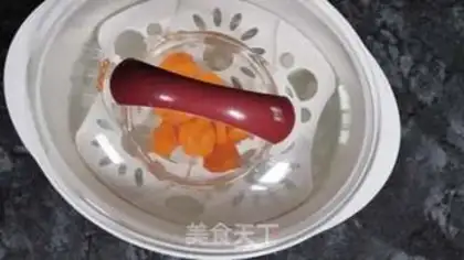 Make Carrot mud step 1