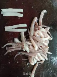 Make Fired squid step 1