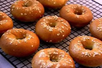 Make All-meat bagels step 14