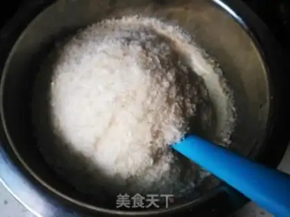 Make Coconut cranberry mooncake step 1