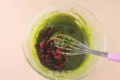 Make Tea cranberry cookies step 5