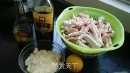 Make Lemon and vinegar claw step 0