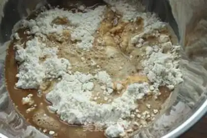 Make Red-sugar hairloaf step 1