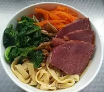Make Cracker beef noodles step 9