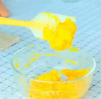 Make Pumpkin milk and rice cake step 3